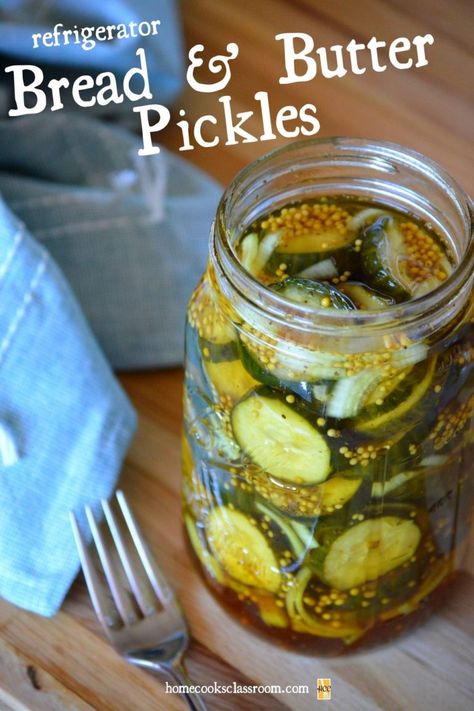 of Canning Jelly, Bread N Butter Pickle Recipe, Refrigerator Pickle Recipes, Pickle Recipes Homemade, Bread And Butter Pickles, Butter Pickles, Viral Recipes, Pickles Recipe, Pickle Recipe