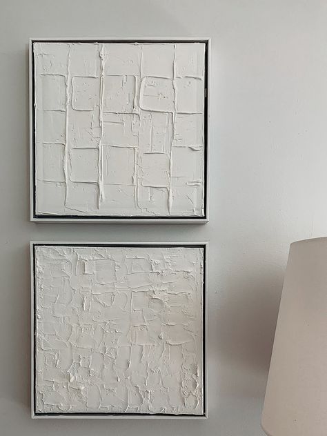 Easy DIY Textured Art with Spackle and a Canvas | The Rural Legend Speckle Canvas Art, Make Your Own Textured Wall Art, Diy Black Textured Canvas, Textured Canvas Ideas, Stucco Canvas Art Diy, Drydex Spackling Art Diy, Drywall Canvas Art, Canvas Spackel Diy, Spackling Paste Art Diy