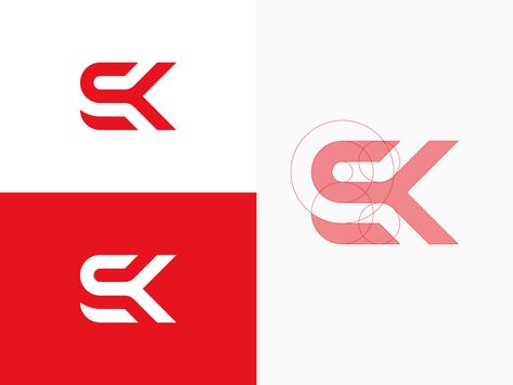 Sk Logo, Sky Logo, Express Logo, Logo Design Examples, Sport Logo Design, Inspiration Logo Design, S Logo Design, Sports Logo Design, Logo Designer