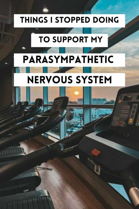 There are heaps of things we can do to support our parasympathetic nervous system and our "rest and digest" response. But, sometimes doing less can support us more. Activating our parasympathetic nervous system helps to take us out of the "fight or flight" response from the sympathetic nervous system. In this article I rounded up the things to stop doing to support our parasympathetic nervous system. Vaso Vagal Response, Healing Disregulated Nervous System, Para Sympathetic Nervous System, How To Calm Down Nervous System, How To Heal A Disregulated Nervous System, Rest And Digest Nervous System, Calm Nervous System Quotes, How To Activate Parasympathetic Nervous System, Rewire Nervous System