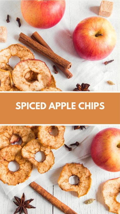 Spiced Apple Chips recipe is made of fresh apples, cinnamon, and sugar this delightful snack serves 24 and takes about 1 hour to prepare, making it a perfect treat for health-conscious snackers and autumn enthusiasts alike. Chip Seasoning, Best Apple Desserts, Apple Chips Recipe, Apples Cinnamon, Apple Chips, Apple Dessert Recipes, Fruity Desserts, Chips Recipe, Health Conscious