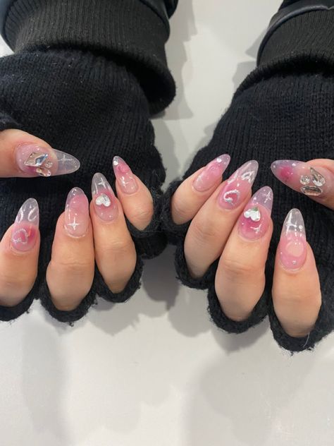 Nail Art Hearts, Amelia Wu, Pink Jelly Nails, Jelly Nail Art, Jelly Nail, Pretty Gel Nails, Jelly Nails, Cindy Kimberly, Nail Tutorials