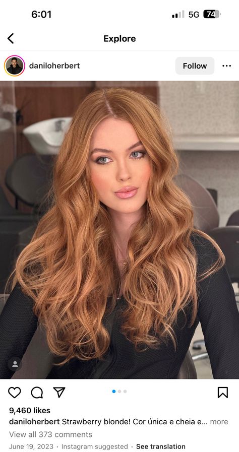 Auburn Hair Blonde Highlights, Golden Copper Hair Color, Ginger Blonde Hair, Dark Strawberry Blonde Hair, Copper Blonde Hair Color, Copper Brown Hair, Light Auburn Hair, Copper Blonde Hair, Honey Hair Color