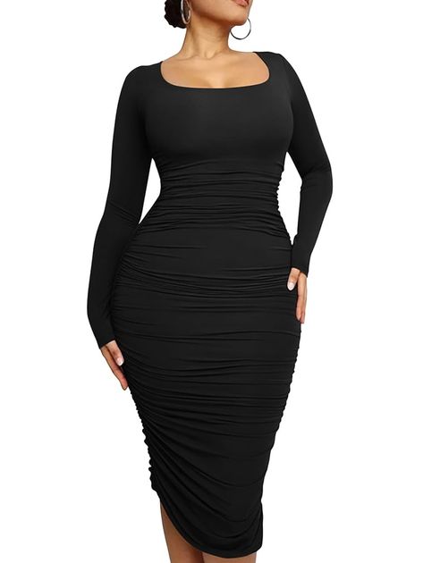 Midi Bodycon Dress With Boots, Plus Size Party Dresses For Wedding, 2025 Prayer, Wedding Barbie, Plus Size Christmas Dresses, Basic Midi Dress, Cocktail Christmas, Plus Size Midi Dress, Maternity Casual