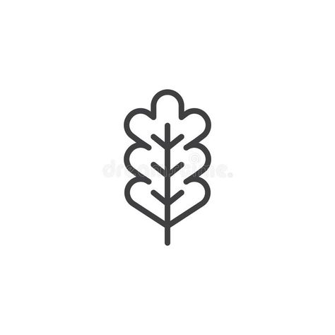 Oak Leaf Logo, Oak Tattoo, Logo Nature, Management Logo, Tree Outline, Concept Web, Ecology Design, Leaf Outline, Line Logo