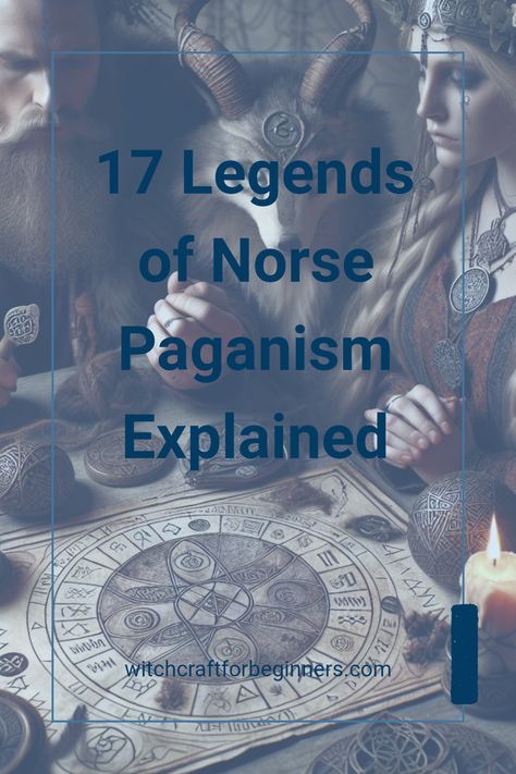 Discover the fascinating myths and legends of Norse Paganism. This article unravels 17 common tales that encompass rich spiritual narratives, ancient traditions, and the enchanting lore that has characterized Norse culture. Learn about iconic figures such as Odin and Thor and how they shape modern witchcraft practices. In Norse mythology, you'll uncover the underlying spiritual meanings and magical interpretations of these ancient stories. This exploration is perfect for beginners seeking a deeper understanding of pagan beliefs and practices in today's world. Norse Witchcraft, Norse Magic, Norse Culture, Norse Paganism, Pagan Beliefs, Odin And Thor, Modern Witchcraft, Norse Myth, Norse Pagan