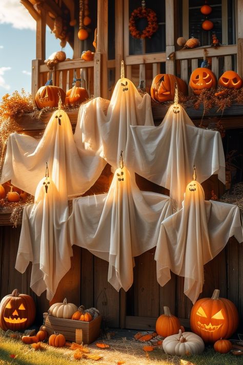 6 Pack Halloween Hanging Ghosts, 27.6 Inch Flying Ghost for Halloween Outdoor Decorations Front Yard Porch Patio Lawn Garden Trees Party D¨¦cor and Holiday Decorations Front Yard Porch, Ghost For Halloween, Halloween Hanging Ghost, Halloween Outdoor Decoration, Flying Ghost, Hanging Ghosts, Halloween Outdoor, Outdoor Holiday Decor, Outdoor Decorations