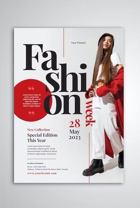 Cover Majalah Fashion, Fashion Design Poster Ideas, Fashion Magazine Cover Page, Creative Flyers Design, Fashion Magazine Layout Design Creative, Fashion Cover Page, Flayer Designs Ideas, Fashion Poster Design Graphics, Magazine Cover Design Creative