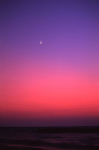 Moonrise (RVP-06-8-23), via Flickr. Evening Star, Twilight Sky, Purple Sunset, Sky Painting, Evening Sky, Pretty Sky, Sun Sets, Pink Sky, Beautiful Sky