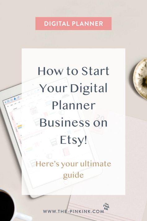 Digital Planner Business, Diy Digital Planner, Etsy Business Plan, Starting An Etsy Business, Business Stationary, Tpt Seller, Planner Business, Small Business Planner, Business Essentials