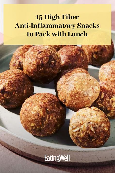 Fiber Snacks On The Go, Healthy Fiber Snacks, Anti Inflammation High Fiber, High Fiber Whole Foods, Healthy Snacks With Chickpeas, Anti Inflammation Energy Balls, High Fiber Recipes For Diabetics, Healthy Clean Eating Snacks, High Fiber Nuts And Seeds