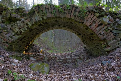 Sky Moodboard, Brick Bridge, Fantasy Winter, Under Bridge, Old Bridges, Old Railway, Background References, Inspo Pictures, Railway Bridges