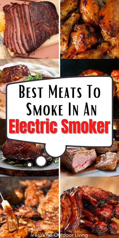 Meat To Put On The Smoker, Best Thing To Cook In Smoker, Easy Smoked Meats, Best Food To Cook In Smoker, Smoked Meats Recipes Smokers, Meat On The Smoker, Good Smoker Recipes, Recipes For Smokers, Food For The Smoker