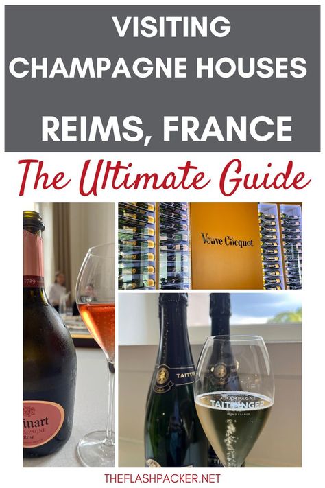 Get the lowdown on the fizzy stuff with this essential guide to the best chamapgne houses of Reims, France. Find out how to put together a champagne cellars tour. It's an easy and fun day trip from Paris! Champagne Day Trip From Paris, Reims Champagne Tours, Reims France Restaurants, Champagne Region France, Reims France, Best Champagne, Day Trip From Paris, Champagne Region, Champagne Taste