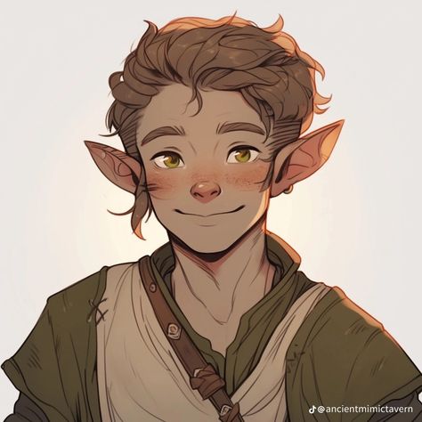 Halfling Male, Dnd Halfling, Gnome Dnd, Dnd Stories, Fantasy Races, Dnd Art, Dnd Characters, Character Portraits, Character Concept