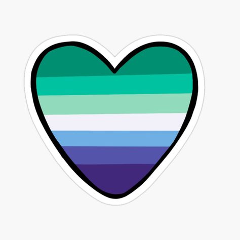 Get my art printed on awesome products. Support me at Redbubble #RBandME: https://www.redbubble.com/i/sticker/Gay-Pride-Heart-by-froggyx/159780708.EJUG5?asc=u Pride Flag Sticker, Lgbt Sticker, Gay Sticker, Stickers Ideas, Pride Heart, Pride Art, Zoro Roronoa, Gay Flag, Gay Pride Flag