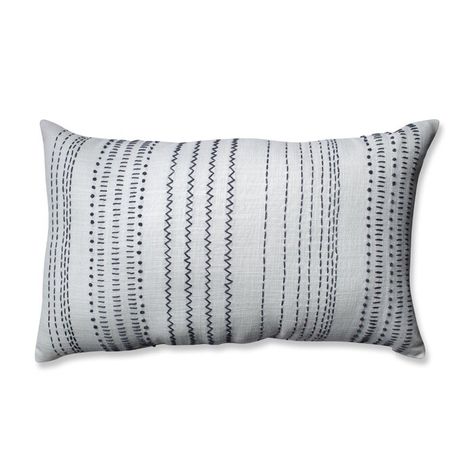 Winston Porter Verdie Tribal Stitches Cotton Lumbar Pillow & Reviews | Wayfair Modern Style Design, Outdoor Wicker Furniture, Modern Throw Pillows, Large Pillows, Outdoor Wicker, Perfect Pillow, Wicker Furniture, Modern Bed, Cotton Throw Pillow