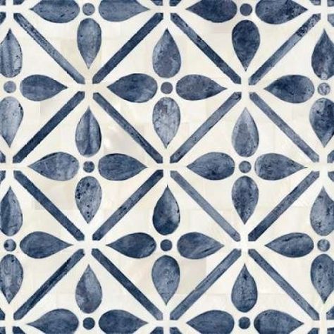 Blue Moroccan Tile 1 Poster Print by Hope Smith-VARPDX321SMI1110ACI Image 1 1800s Farmhouse, Blue Moroccan Tile, Stenciled Floor, Soyut Sanat Tabloları, Custom Stencils, Stencil Patterns, Moroccan Tile, Tile Pattern, Moroccan Decor