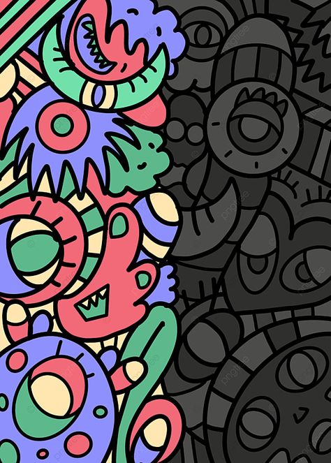 Phone Skins Design, Doodle Art Aesthetic, Phone Skin Design, Paper Crane Mobile, Monster Font, Wallpaper Blur, Wallpaper Powerpoint, Iphone Wallpaper Blur, Monster Cartoon