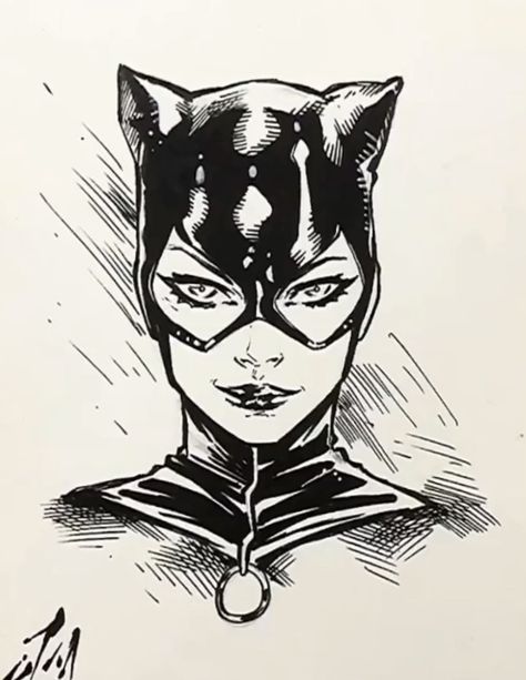 Catwoman Drawing Easy, Catwoman Tattoo Design, Cat Woman Sketch, Batman And Catwoman Drawing, Cat Woman Drawing, Catwoman Logo, Catwoman Tattoo, Catwoman Drawing, Sentimental Tattoos