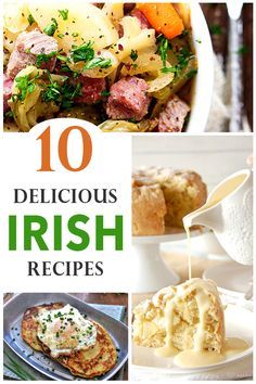 10 Delicious Irish RecipesâPerfect for St. Patrick's Day | Fireflies and Mud Pies Authentic Irish Recipes, Pub Recipes, Irish Appetizers, Pub Drinks, Hormones Balance, Irish Dinner, Irish Recipes Authentic, Shepard's Pie, Irish Desserts