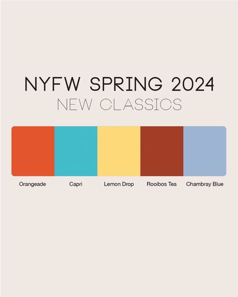 The Pantone colors for NYFW Spring 2024 are out! You'll be seeing lots of these colors this season and they're all available to personalize the color of your furniture with. #pantonecolors #luxuryfurniture #luxurydesign #nyfwcolors #colorpalette #dfwdesigners Pantone Colors 2024/2025, Peach Pantone 2024, Spring Crocus Pantone, Pantone Fall Winter 2024/2025, Spring Pantone, Pantone 2024, Very Peri Pantone 2022, Pantone Colors, Spring 2024