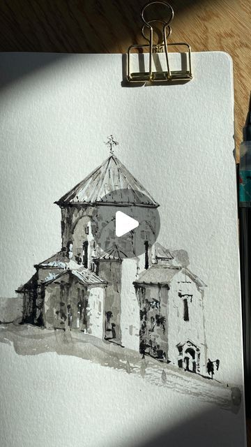 Jimmy Wong on Instagram: "Quick sketch on a sunny Friday ☀️✍🏼
Have a wonderful weekend everyone! 
.
.
.
#inkdrawing #inksketch #inkwash #sketch #sketching #sketchbook #moleskine #drawing #pentelbrushpen #quicksketch #lightandshadow #architecture #houseportrait" Ink And Wash Drawings, Ink Wash Drawings, Watercolour And Pen Art, Moleskine Drawing, Sketchbook Moleskine, Pentel Brush Pen, Have A Wonderful Weekend, Ink Wash, Wonderful Weekend