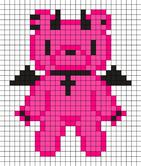 Perler Bead Patterns Emo, Emo Cross Stitch, Pixel Art Creepy, Scene Perler Bead Patterns, Emo Perler Beads, Goth Pixel Art Grid, Grunge Pixel Art, Skull Pixel Art Grid, Scene Perler Beads