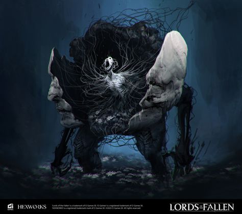 ArtStation - Lords of the Fallen - Umbral Characters The Lords Of The Fallen Art, Shadowfell Creatures, Phyrexian Art, The Lords Of The Fallen, Transparency Art, Blood Candles, Lords Of The Fallen, Lucky Art, Dark Creatures