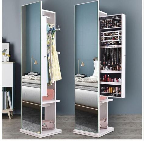 Simple Modern Living Room, Cheap Dresser, Living Room Storage Cabinet, Dressing Table Design, Garment Rack, Jewelry Cabinet, Storage Mirror, Dressing Mirror, Design Bedroom