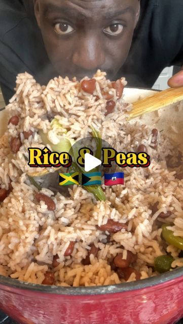 Chef Brad on Instagram: "Rice 🍚 & Peas 🫘 

#riceandpeas #explorepage #souledoutchef #westindies #jamaicanfood #caribbeanfood #foodporn 

DO YOU LIKE RICE & PEAS" Gungo Peas And Rice, Pigeon Peas And Rice, Peas And Rice, Rice Peas, Like Rice, Pigeon Peas, Rice And Peas, Jamaican Recipes, Caribbean Recipes