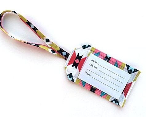 Leather luggage tags