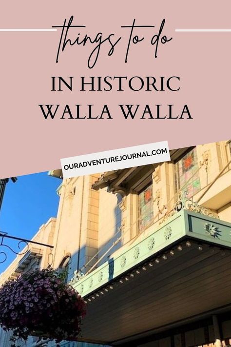 Walla Walla is known for wine tasting, but there's plenty of other activities. We share our picks for the best things to do in Walla Walla. Walla Walla Wineries, Washington Summer, Walla Walla Washington, Walla Walla, Wine Travel, Anniversary Ideas, Wine Festival, Sports Travel, Wine Region