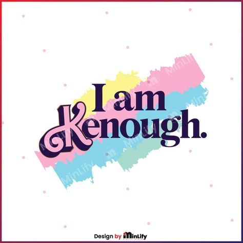 I Am Kenough Barbie Svg, Im Ken Enough, I Am Kenough Barbie, Barbie Movie Art, Painting Bodies, Ken Barbie Movie, Kenough Barbie, Barbie Svg, Barbie Pool