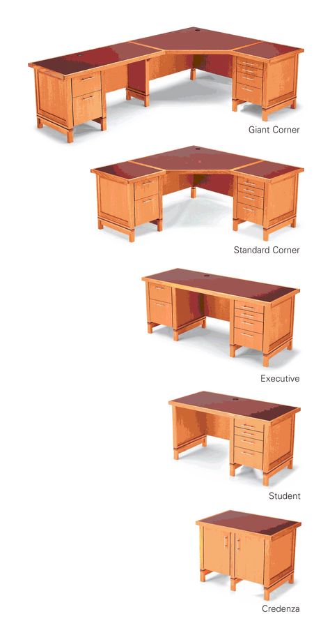 Modular Desk System Mix-and-match components make a desk that fits your needs. By Bruce Kieffer This computer-desk system has more going for it than great looks. The system is based on modular components that can be assembled in a variety of ways to make the “perfect” desk, whether small, giant-size, or somewhere in between. Making the components is as easy as it gets—no complex joinery, just screws and biscuits. I … Modular Desk System, Desk System, Diy Desk Plans, Office Desk Designs, Modular Desk, Woodworking Desk, Desk Plans, Woodworking Box, Woodworking Classes