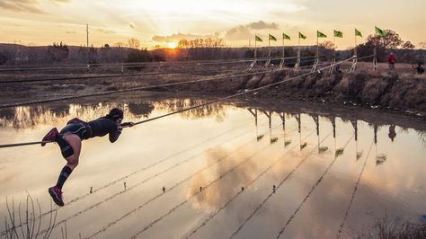 26  Miles, 60  ObstaclesEvery Spartan Race is a baptism. The Ultra Beast is an exorcism. You have conquered the Sprint, dominated the Supe Tough Mudder Obstacles, Spartan Race Obstacles, Spartan Trifecta, Spartan Sprint, Obstacle Race, Tough Mudder, Spartan Race, Obstacle Course, Sport Motivation