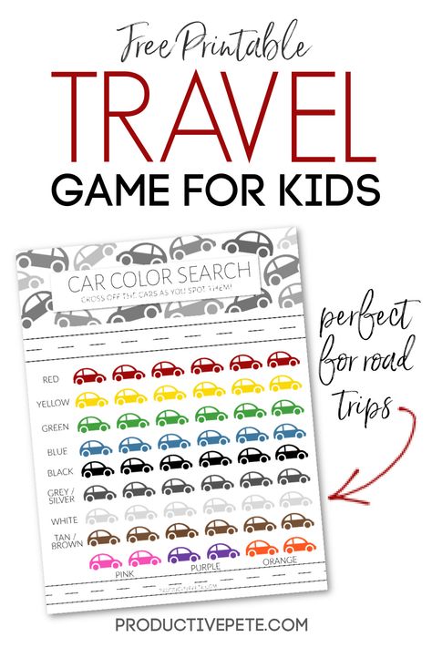 Travel Games For Kids, Printable Road Trip Games, Fun Road Trip Games, Road Trip Printables, Travel Binder, Printable Road, Trip Activities, Printable Games For Kids, Travel Printables