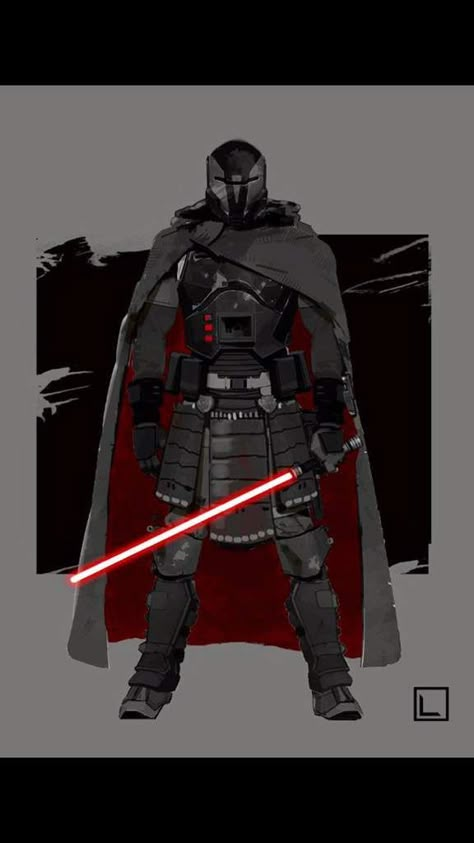 Star Wars Sith Armor, Sith Armor Concept Art, Star Wars Sith Concept Art, Sith Soldier, Sith Fan Art, Sith Mandalorian, Mandalorian Sith, Sith Concept, Sith Armor