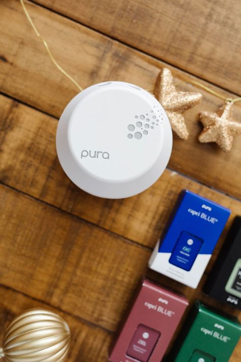 Everything to Know About Pura Scents - Everyday Reading Fairy Lights Decor, Fake Christmas Trees, Christmas Fragrance, Mom In Law, Pumpkin Scent, Fragrance Bottle, Clean Fragrance, Christmas Scents, Scent Diffuser