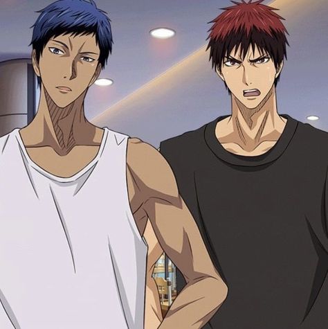 Basketball Kuroko, Daiki Aomine, Kagami Kuroko, Kuroko Basket, Aomine Kuroko, Doflamingo Wallpaper, Kuroko No Basket Characters, Aomine Daiki, Anime Bebe