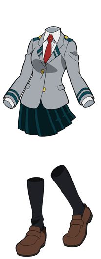 U.a Uniform Bnha, Mha Uniform, Ua Uniforms, My Hero Academia Uniform, Toru Hagakure, Anime English, Class 1 B, High School Uniform, Class 1 A