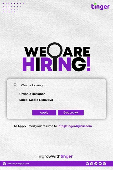 we are hiring! #socialmedia #marketing #socialmediamarketing #digitalmarketing #instagram #branding #business #marketingdigital #seo #design Linkedin Hiring Post, Digital Marketing Hiring Poster, Hiring Creative Design, Graphic Designer Hiring Poster Creative, Creative Hiring Post Design, Linkedin Post Design Ideas, We Are Hiring Creative Ads, Brand Creative Ads, Hiring Creative Ads