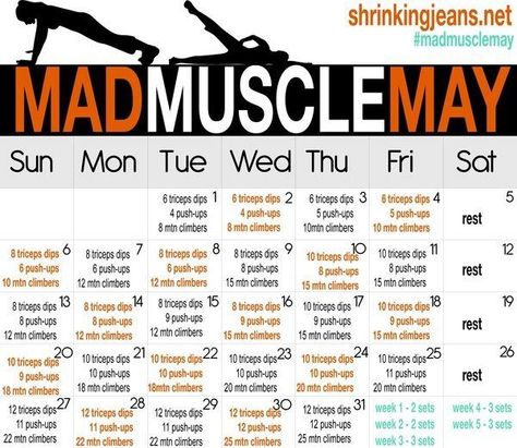 30 Day Challenges, Monthly Challenges, Month Workout, Workout Calendar, Fitness Challenges, Stay In Shape, Getting Fit, Workout Ideas, I Work Out