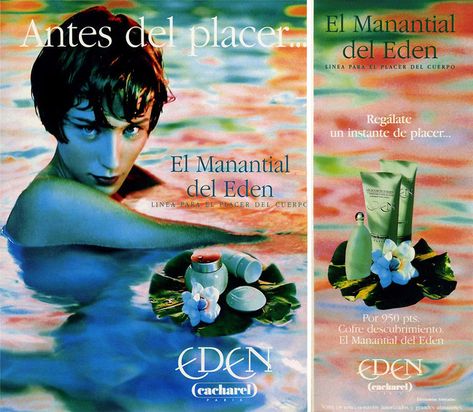 Eden - GlossyPages Perfume Ad, Vintage Perfume, Eden