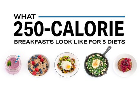 What 250-Calorie Breakfasts Look Like for 5 Diets 250 Calorie Breakfast, Modified Paleo Diet, Myfitnesspal Recipes, Atkins Diet Plan, Balanced Breakfast, Low Carb Diet Plan, Nutrition Diet, Carbohydrate Diet, Dash Diet