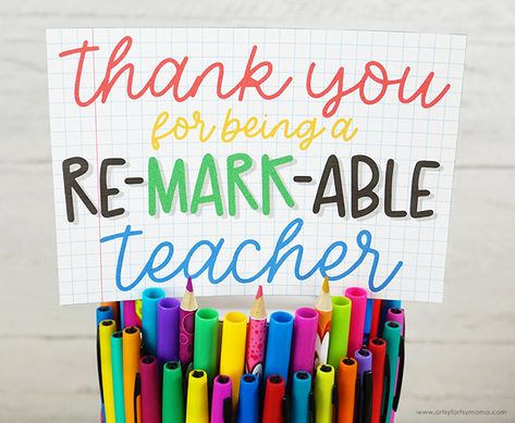 Scentos Marker Gift Cake for Teachers | artsy-fartsy mama Teacher Appreciation Marker Tag, Mr Sketch Markers Gift Tag, Marker Teacher Gift Free Printable, Expo Marker Teacher Gift Free Printable, Pen Quotes, Teacher Appreciation Week Themes, Teacher Cakes, Diy Marker, Grandma Birthday Card