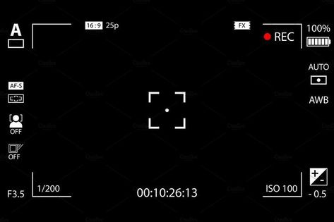 Camera Focus Overlay, Camera Overlay, Transparent Overlays, Viewfinder Camera, Camera Recording, Cool Tech Gadgets Electronics, Digital Video Camera, Overlays Picsart, Gadgets Technology Awesome