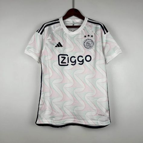 2023/2024 Ajax Away Football Shirt 1:1 Thai Quality Soccer Accessories, Afc Ajax, Bad Girl Wallpaper, Football Tops, Soccer Kits, Custom Jerseys, Football Kits, Football Shirt, Football Jerseys