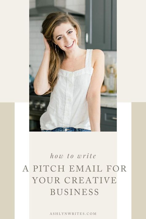 Pitch Email Template, Ashlyn Writes, Freebie Ideas, Copywriting Portfolio, Pitch Template, Pr Strategy, Podcast Interview, Copywriting Tips, Branding Tips