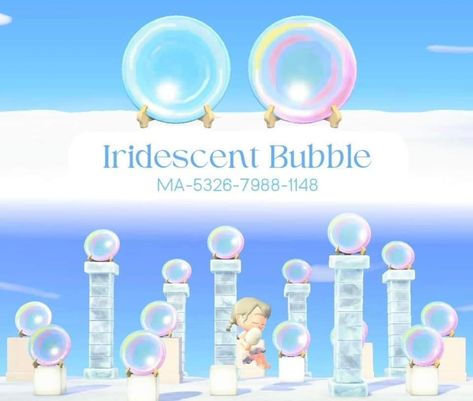 Mermaid Island, Mermaid Cove, Animal Crossing Guide, Acnh Design, Bubble Design, Animal Crossing Qr Codes Clothes, Animal Crossing Wild World, Island Theme, Acnh Ideas